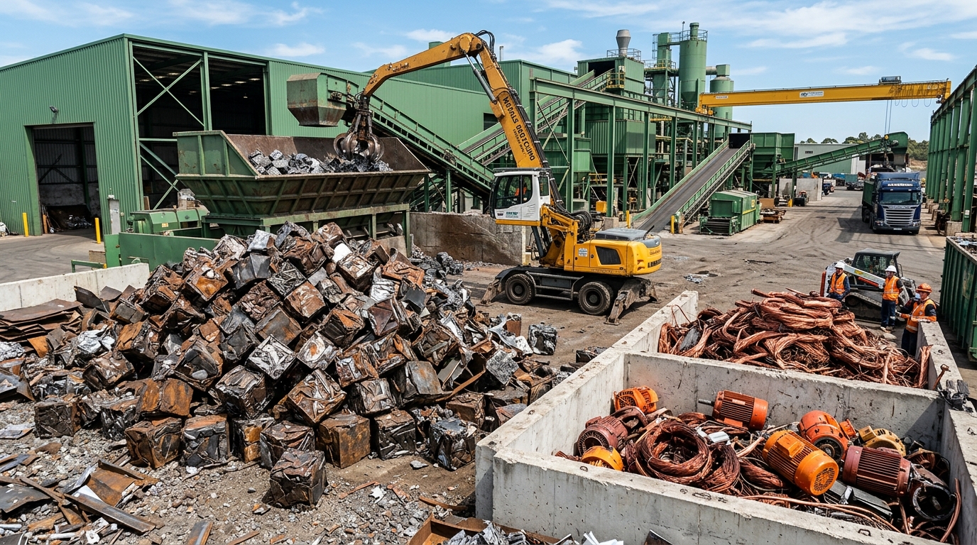 Behind the Industrial Shredder: How CarCrush24 Recycles 90%+ of Automotive Steel